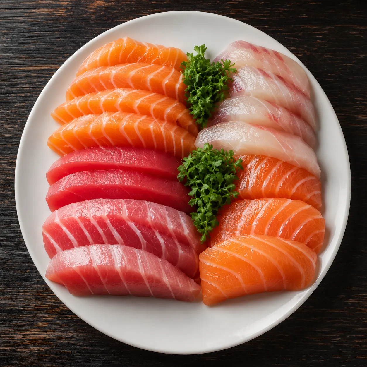 Fresh sushi-grade fish prepared daily at Ocean Bites downtown Winnipeg