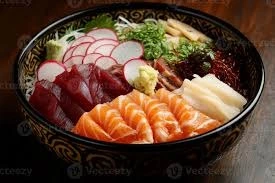 Fresh sashimi platters at Ocean Bites Winnipeg